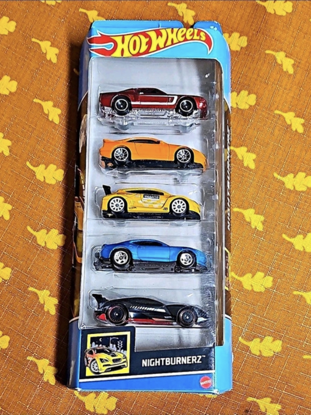 Hot Wheels Nightburnerz 5-Pack 5-Car Pack